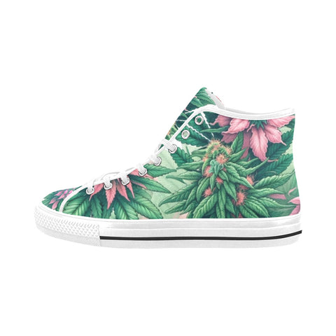 Pink Haze High Top Sneakers - JANE DOPE