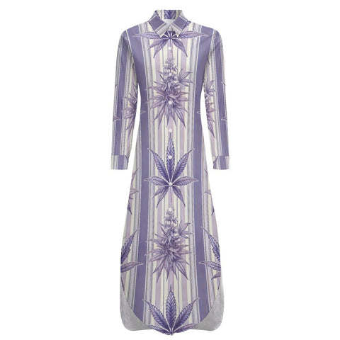 Purps shirt dress