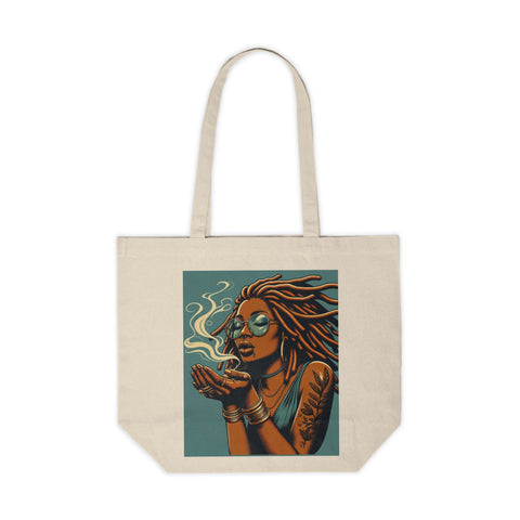 Faded Living Canvas Tote