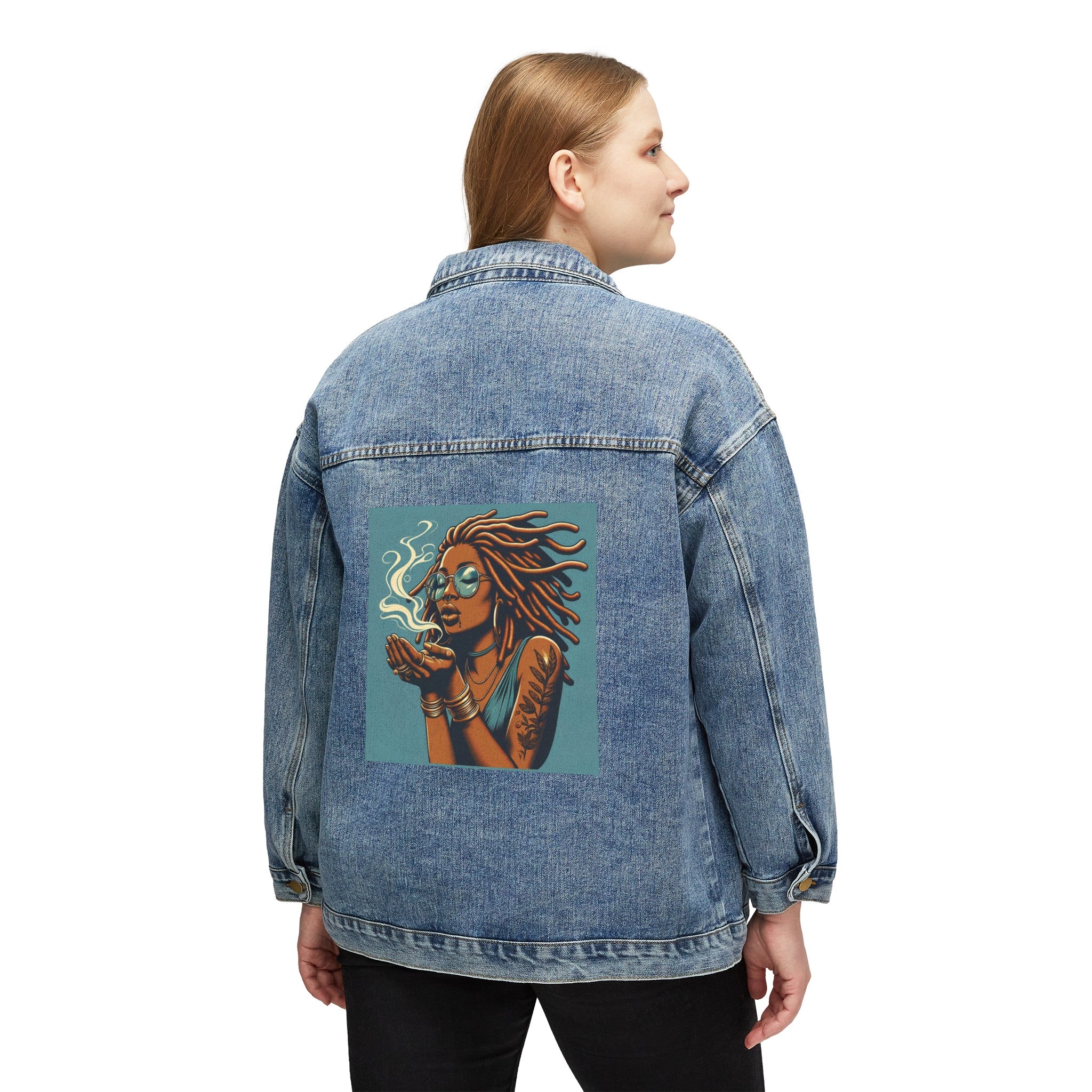 Faded Living s Denim Jacket Medium Denim Wash S