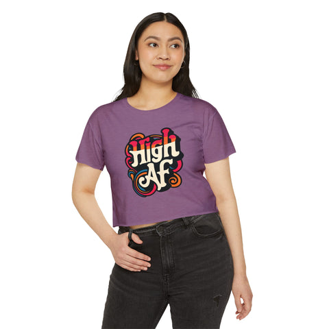 High AF Crop Top - JANE DOPE