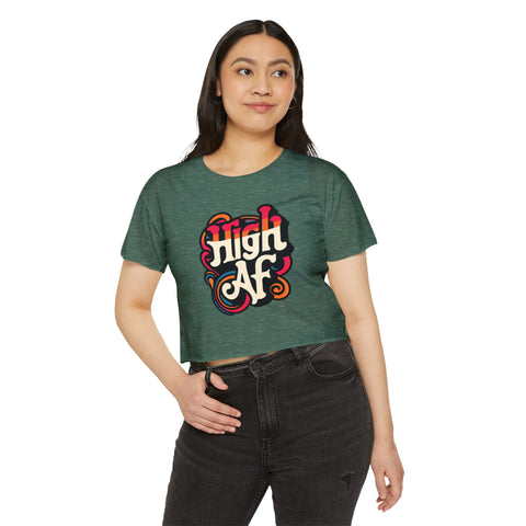 High AF Crop Top - JANE DOPE