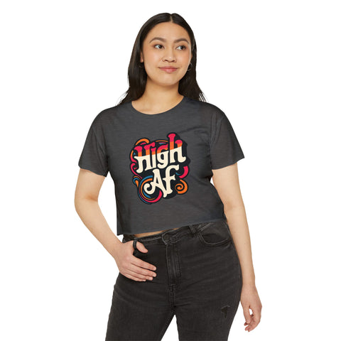 High AF Crop Top - JANE DOPE