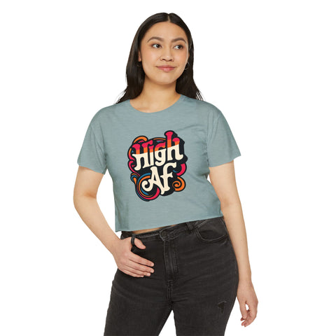 High AF Crop Top - JANE DOPE