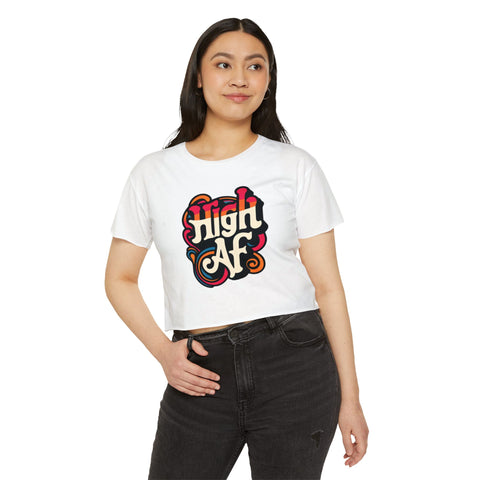 High AF Crop Top - JANE DOPE