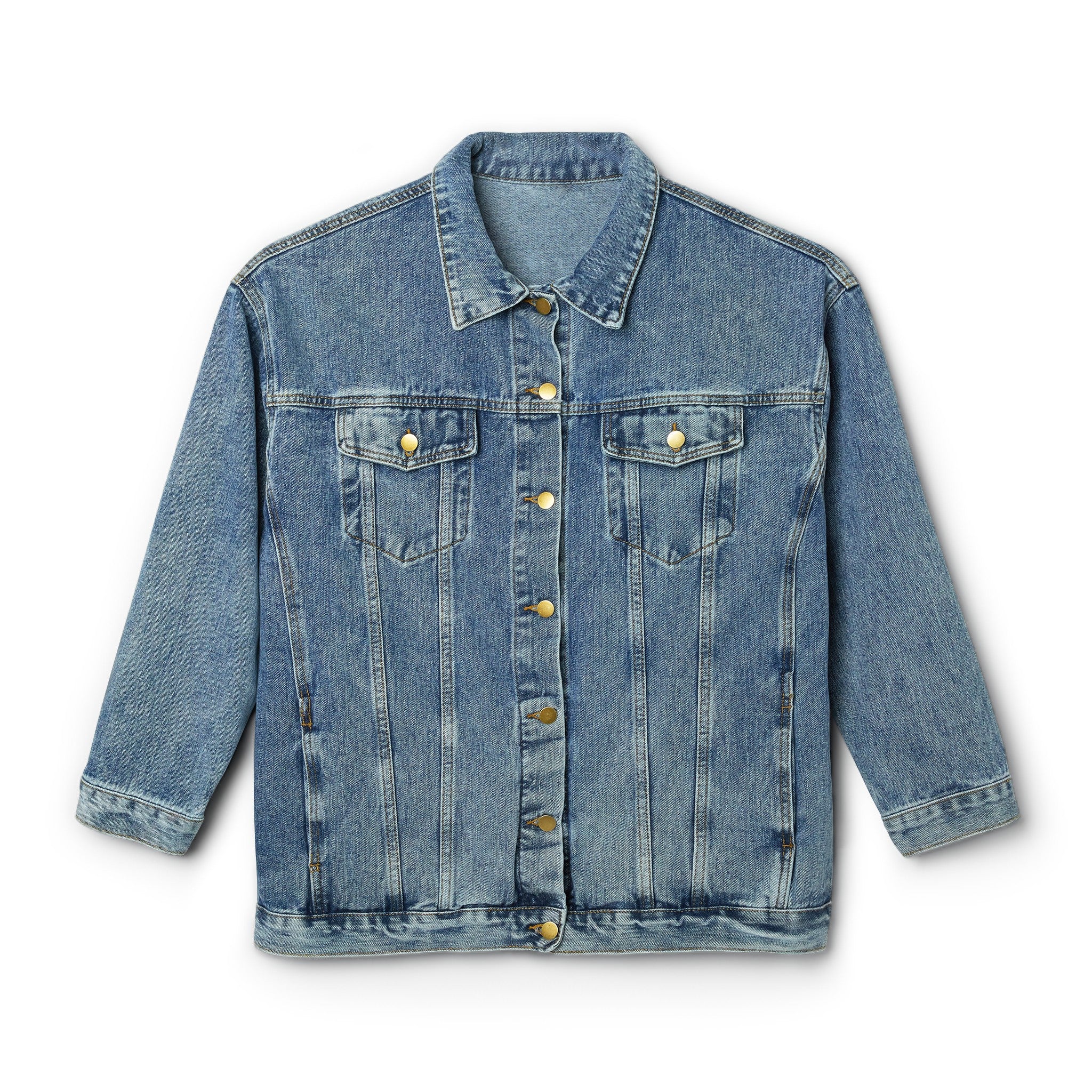 Faded Living s Denim Jacket Medium Denim Wash S