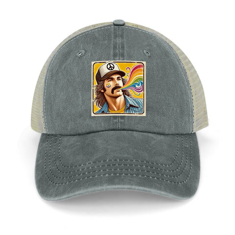 Zack's Denim Trucker Hat - JANE DOPE