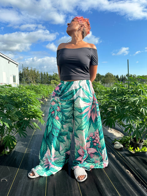 Pink Haze Flow Pants - JANE DOPE