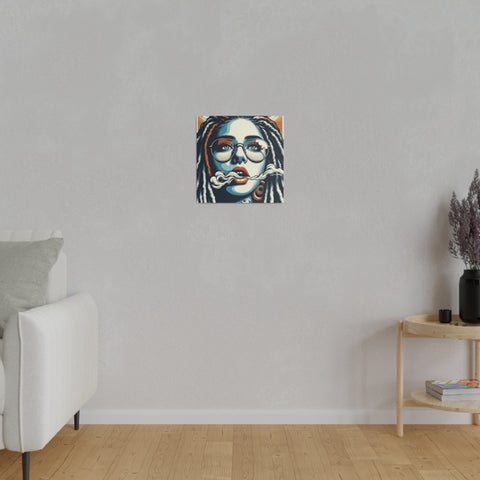 Abi Roach on Stretched Canvas - JANE DOPE