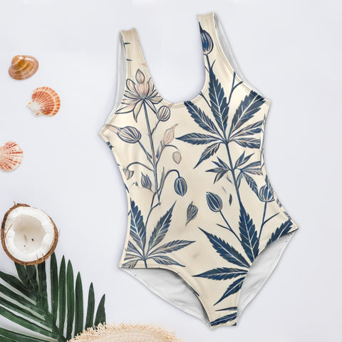 Soft Sativa High Cut Swimsuit - JANE DOPE