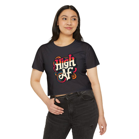 High AF Crop Top - JANE DOPE