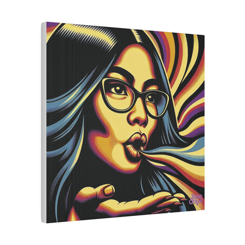 Hi Heidi High on Stretched Canvas