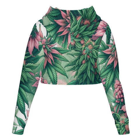 Pink Haze Cropped Hoodie - JANE DOPE