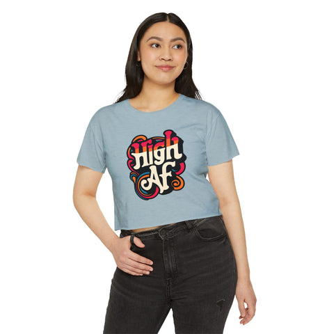 High AF Crop Top - JANE DOPE