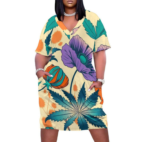 Kannabista pocket dress - JANE DOPE