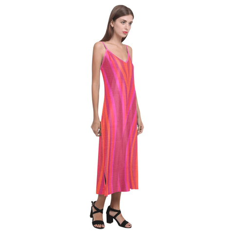 Pinks Silk Dress - JANE DOPE