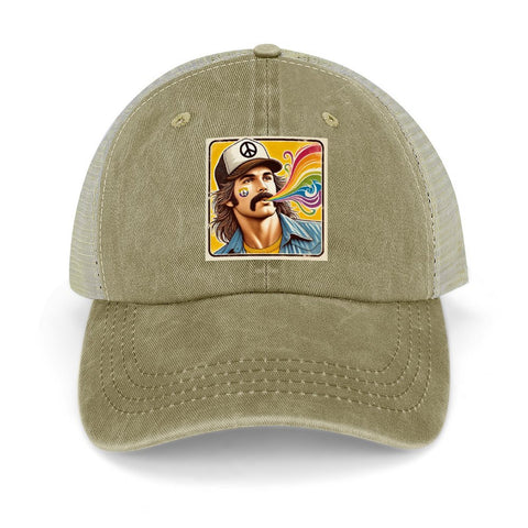 Zack's Denim Trucker Hat - JANE DOPE