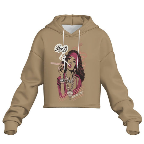 HER.B Cropped Hoodie