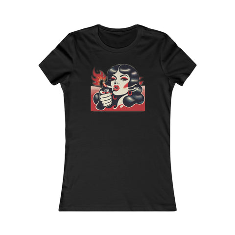 Beauty Who Burns Favourite Tee - JANE DOPE