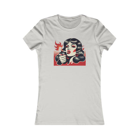 Beauty Who Burns Favourite Tee - JANE DOPE