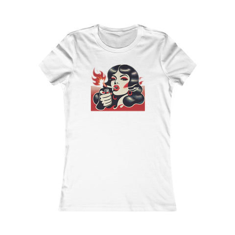 Beauty Who Burns Favourite Tee - JANE DOPE