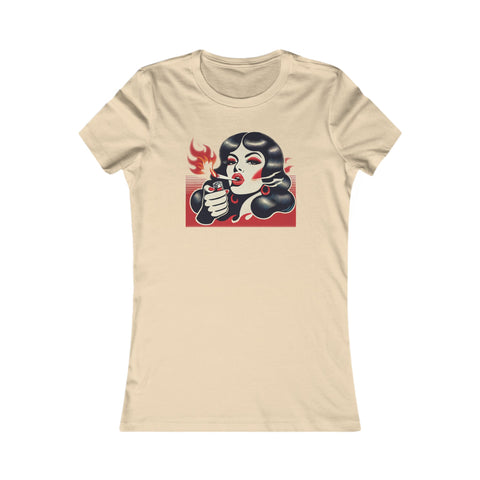 Beauty Who Burns Favourite Tee - JANE DOPE