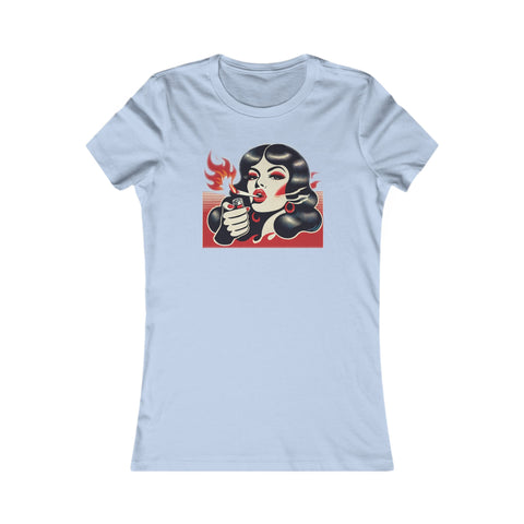 Beauty Who Burns Favourite Tee - JANE DOPE