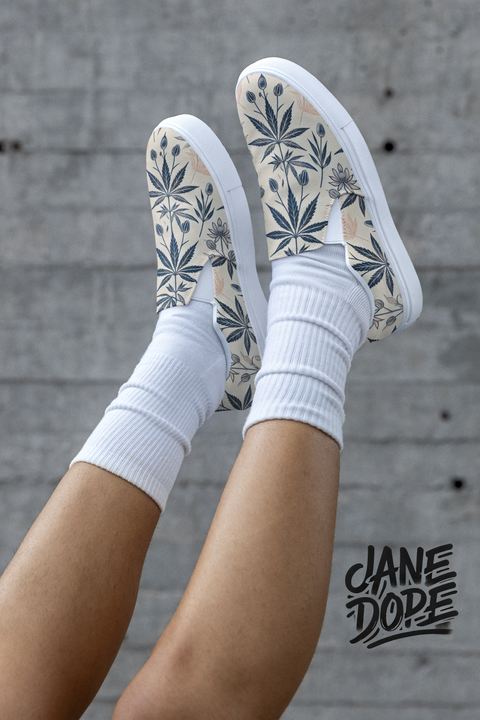 Soft Sativa Skater Slip Ons - JANE DOPE