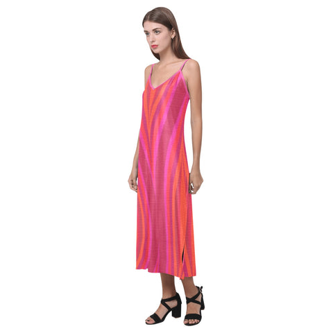 Pinks Silk Dress - JANE DOPE