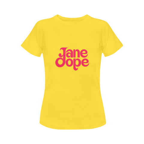 Jane Dope Classic Women's Tee - JANE DOPE