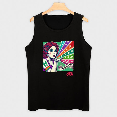 Canadian Stoner Girl Tank Top