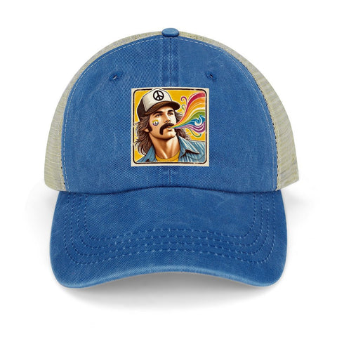 Zack's Denim Trucker Hat - JANE DOPE