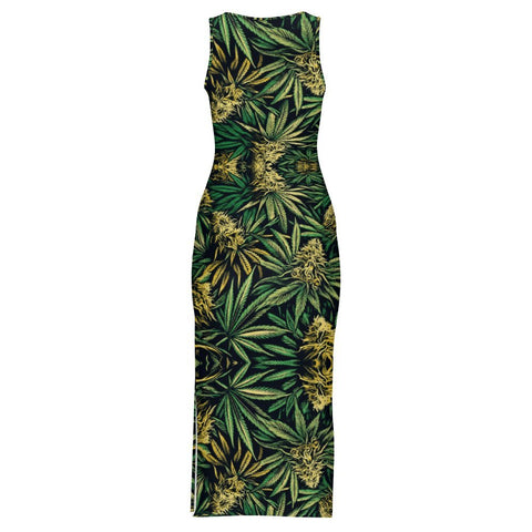 Big Buds Long Dress - JANE DOPE