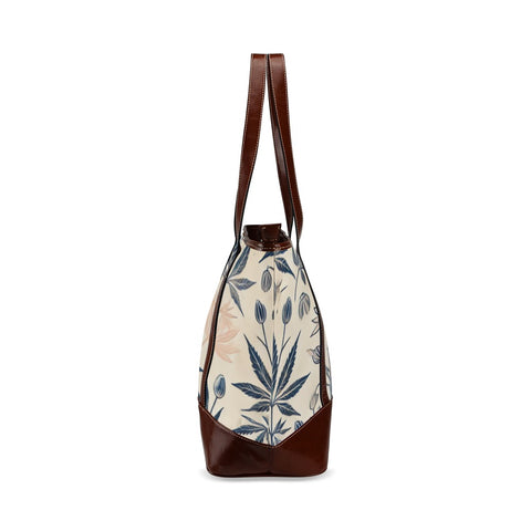 Soft Sativa leathery tote - JANE DOPE