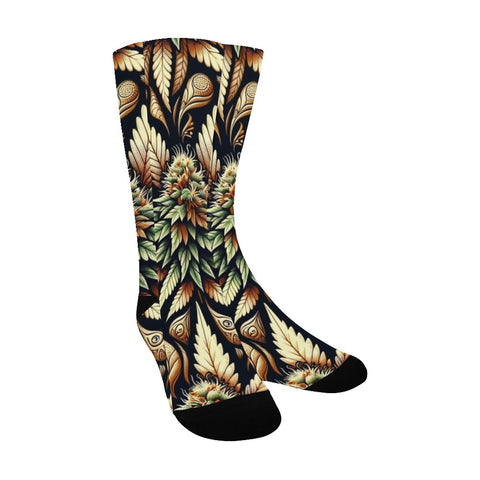 Batik Buds Men's Socks