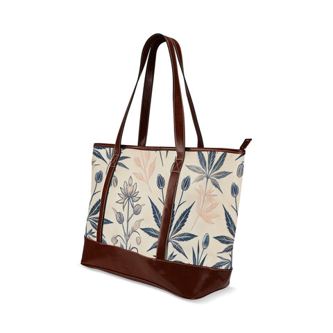 Soft Sativa leathery tote - JANE DOPE