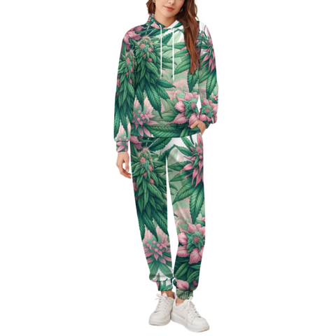 Pink Haze Hoodie X Sweatpants Set - JANE DOPE