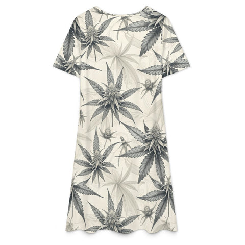 Treefer T-Shirt  Dress - JANE DOPE