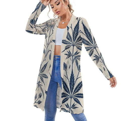 Soft Sativa Mid Length Cardigan